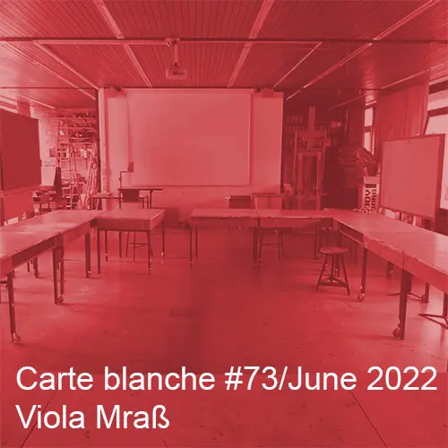 Carte blanche #73