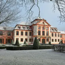 Sommerresidenz im Winter