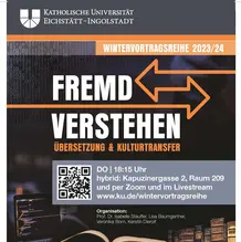 Wintervortragsreihe FremdVerstehen