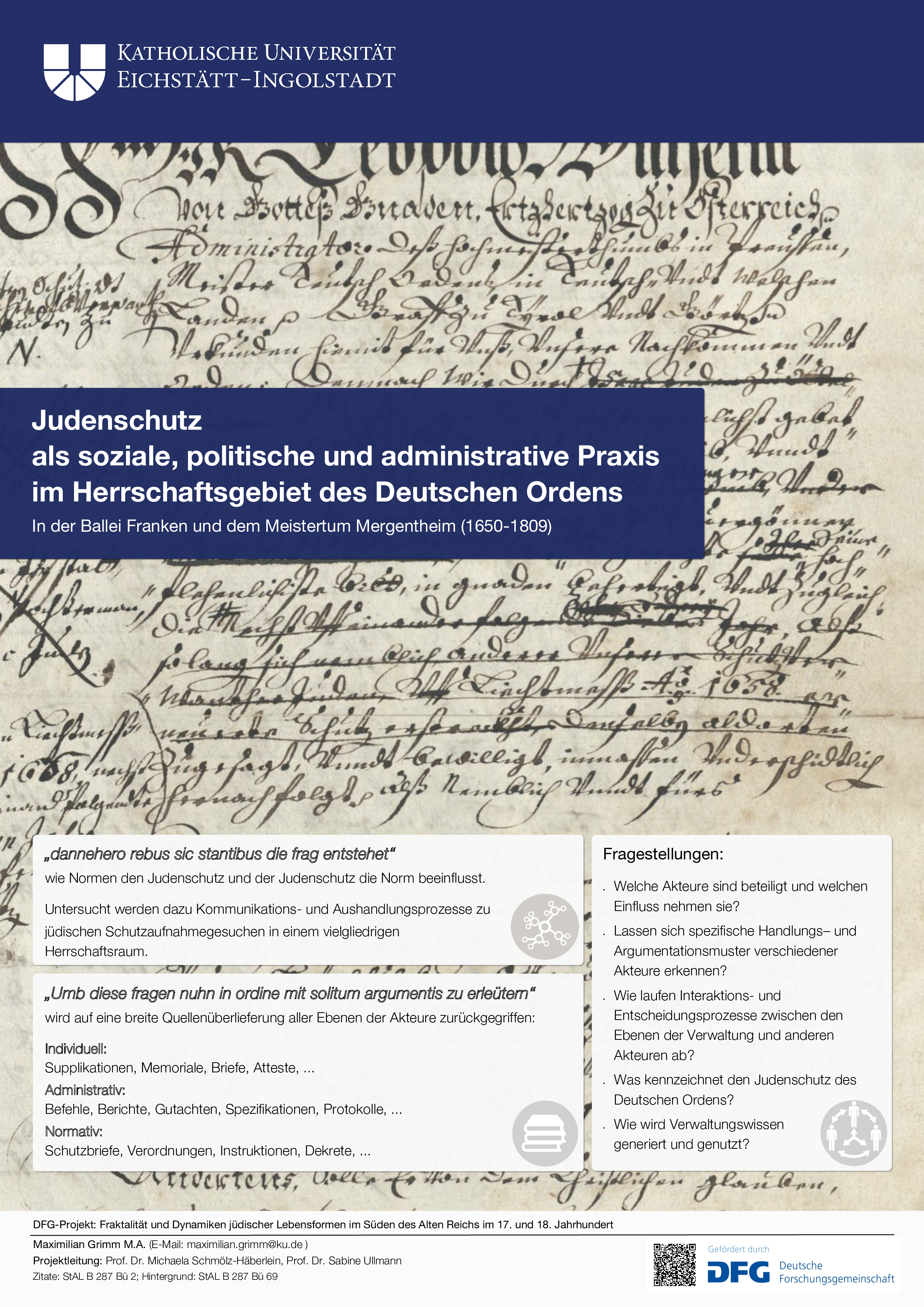Maximilian Grimm, Judenschutz als soziale, politische und administrative Praxis im Herrschaftsgebiet des Deutschen Orden