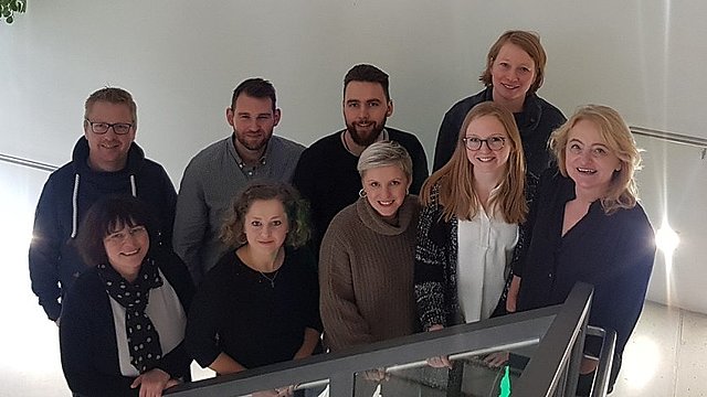 Gruppenfoto Trainertreff Dezember 2019 Hochschulambulanz Ingolstadt