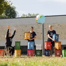 Studierende und SDG W&uuml;rfel