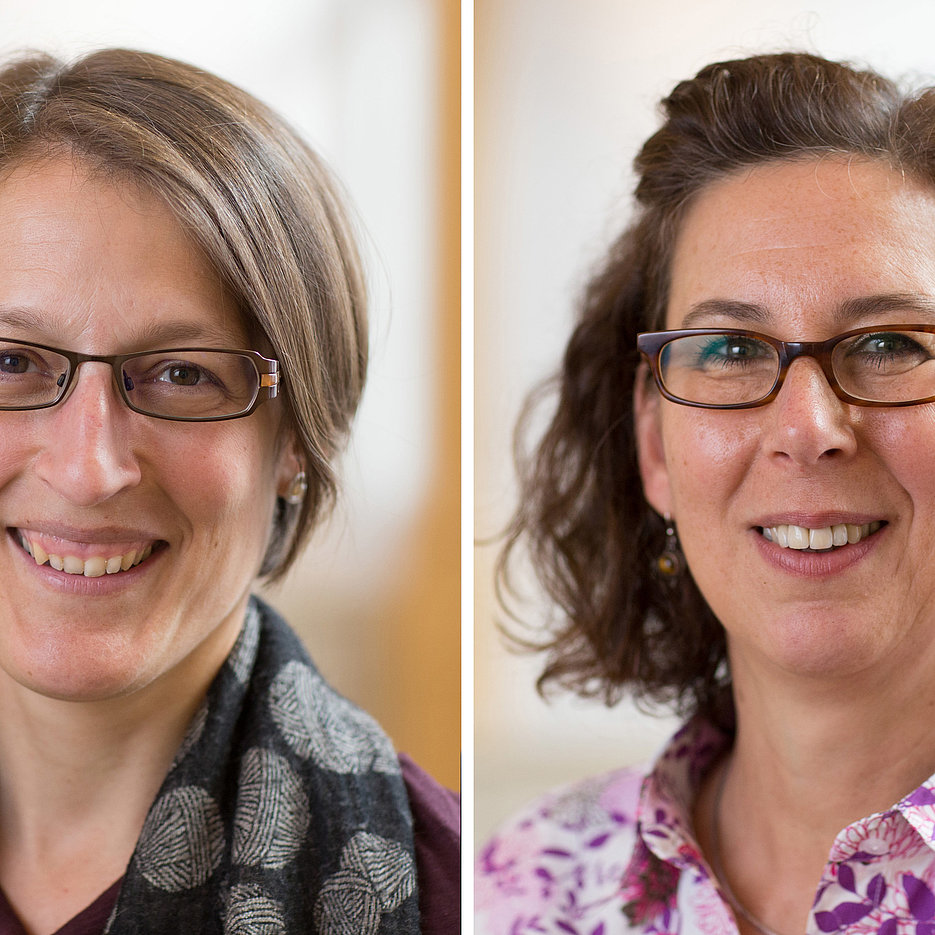 (v.l.) Prof. Dr. Kathrin Schlemmer und Dr. Susanne Schäfer.