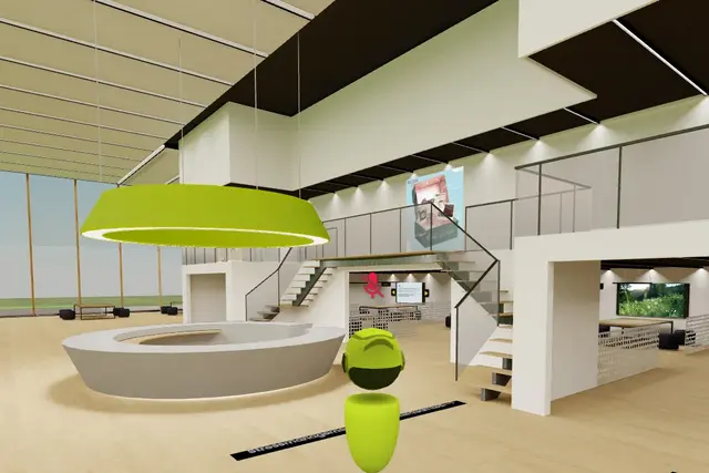 VR-Raum Lehrergesundheit