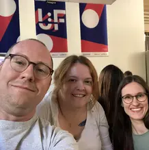 Das Team der Hochschuldidaktik auf University Future Festival 2025