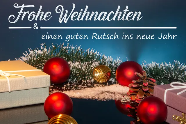 Weihnachtsgr&uuml;&szlig;e