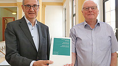 Prof. Dr. Bardo Gauly und Prof. Dr. Friedrich Heberlein