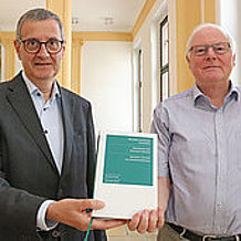 Prof. Dr. Bardo Gauly und Prof. Dr. Friedrich Heberlein