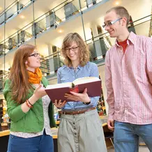Library tours at the start of the semester, Departmental Library Ulmer Hof
