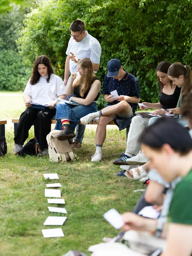 Seminar im Outdoor Classroom