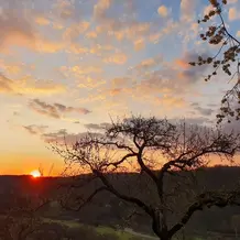 Sonnenaufgang am Ostermorgen 2020 (Foto: Martin Kirschner)