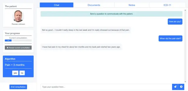 Screenshot PANDA