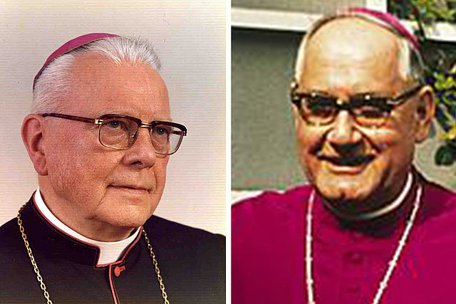 Kardinal Schöffer und Bischof Brems