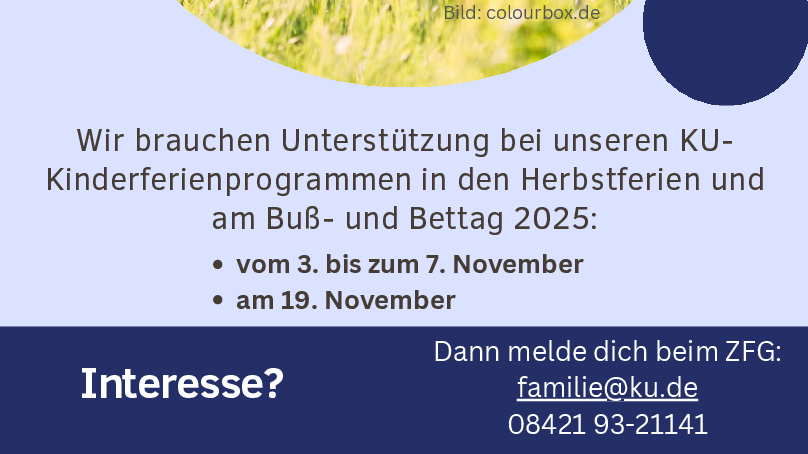 Suche nach studentischen Hilfskräften