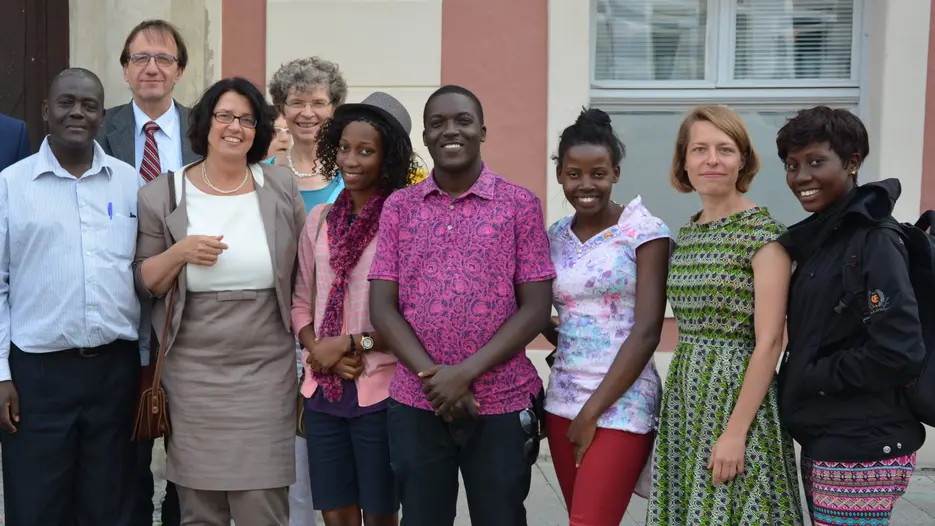 Besuch aus Uganda
