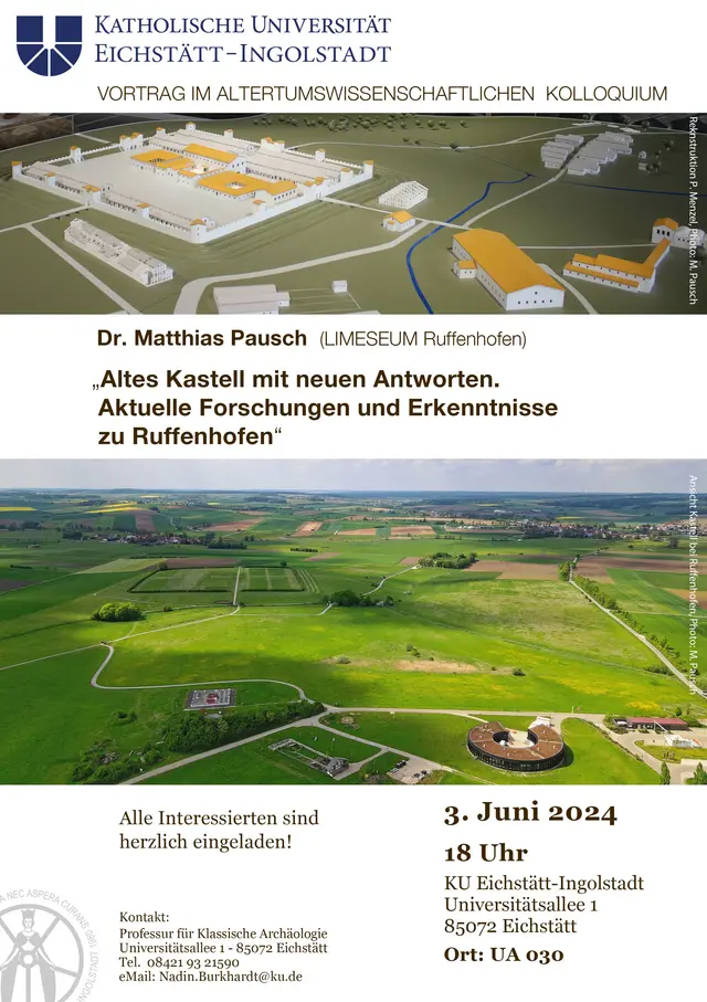 Vortrag Limes Ruffenhofen Pausch Archäologie