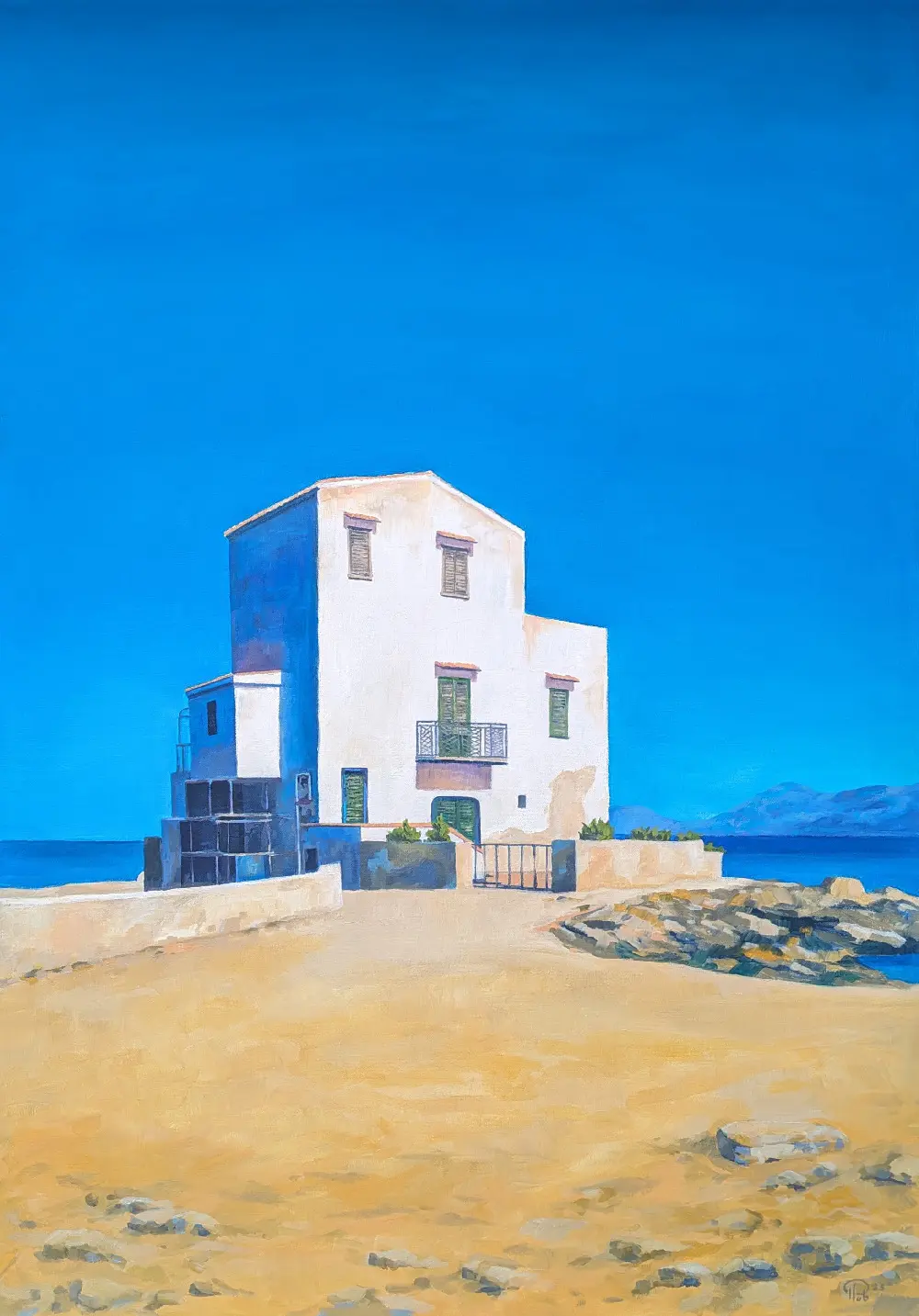 the house at the sea 2023 130x90