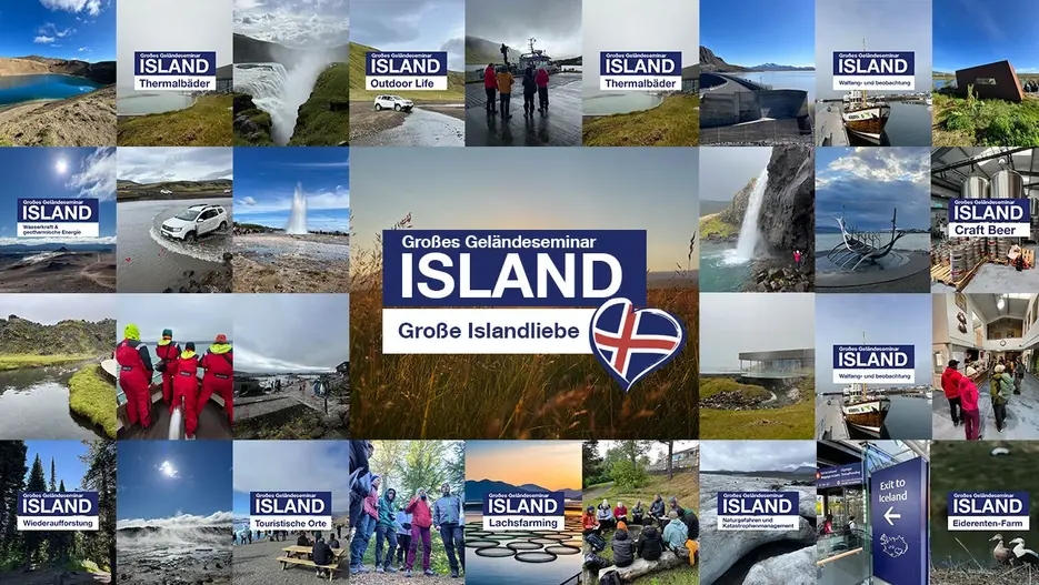 Exkursion Island Sommersemester 2025