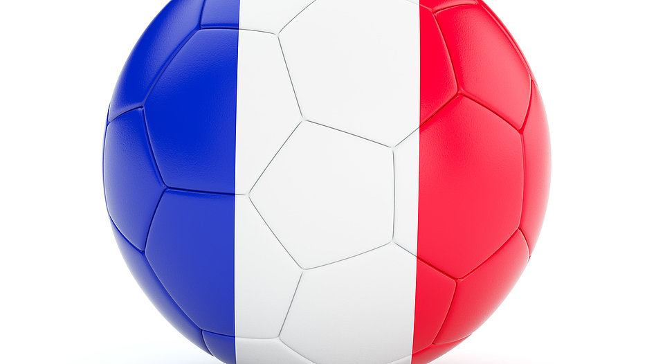 Fußball in Frankreichfarben