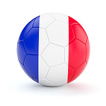 Fußball in Frankreichfarben