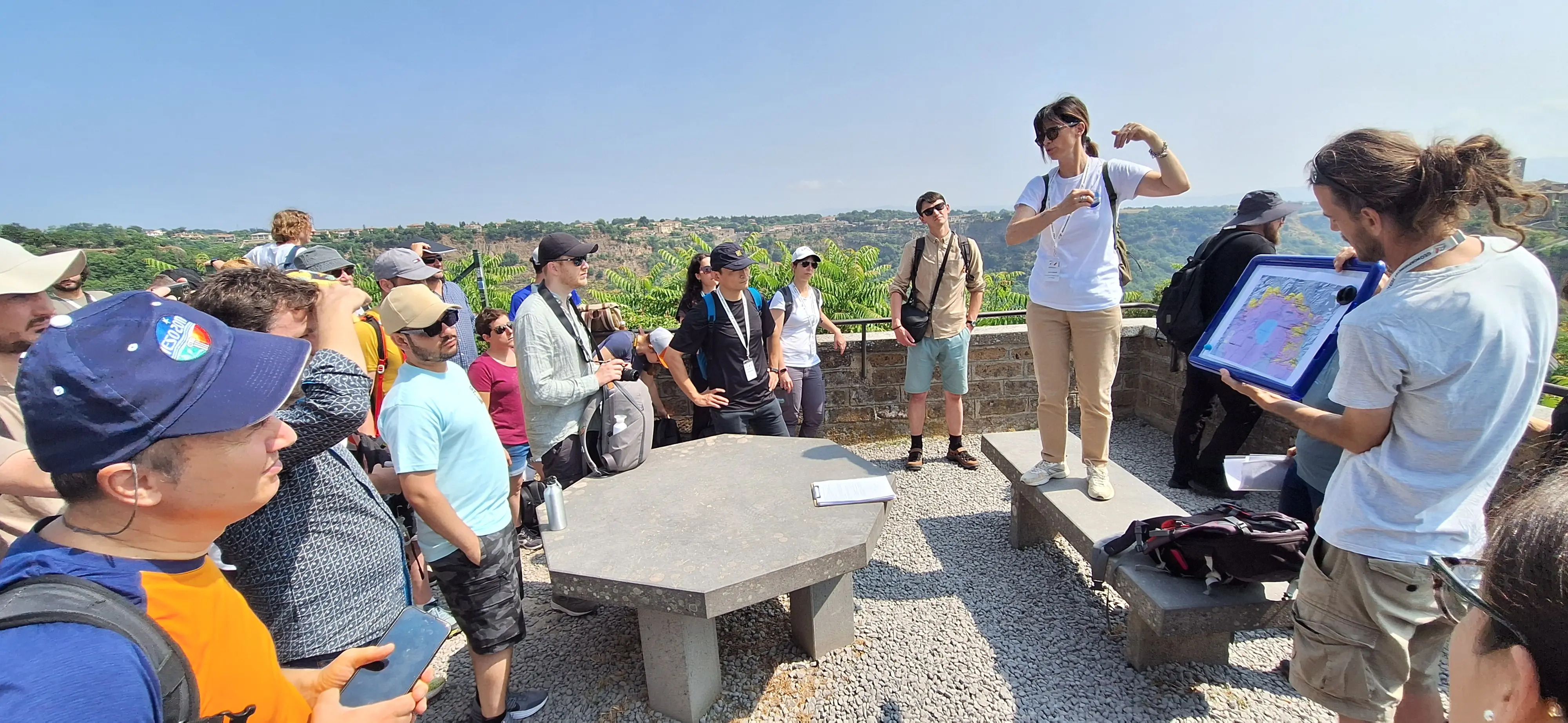 Exkursion im Rahmen der Geomorphometry-Tagung