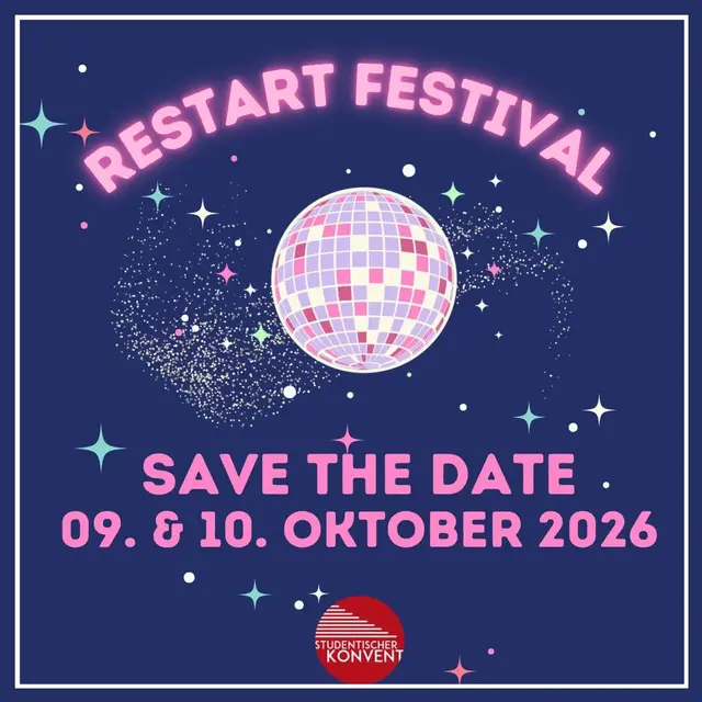 Restart Festival - Save the Date 9. und 10. Oktober 2026