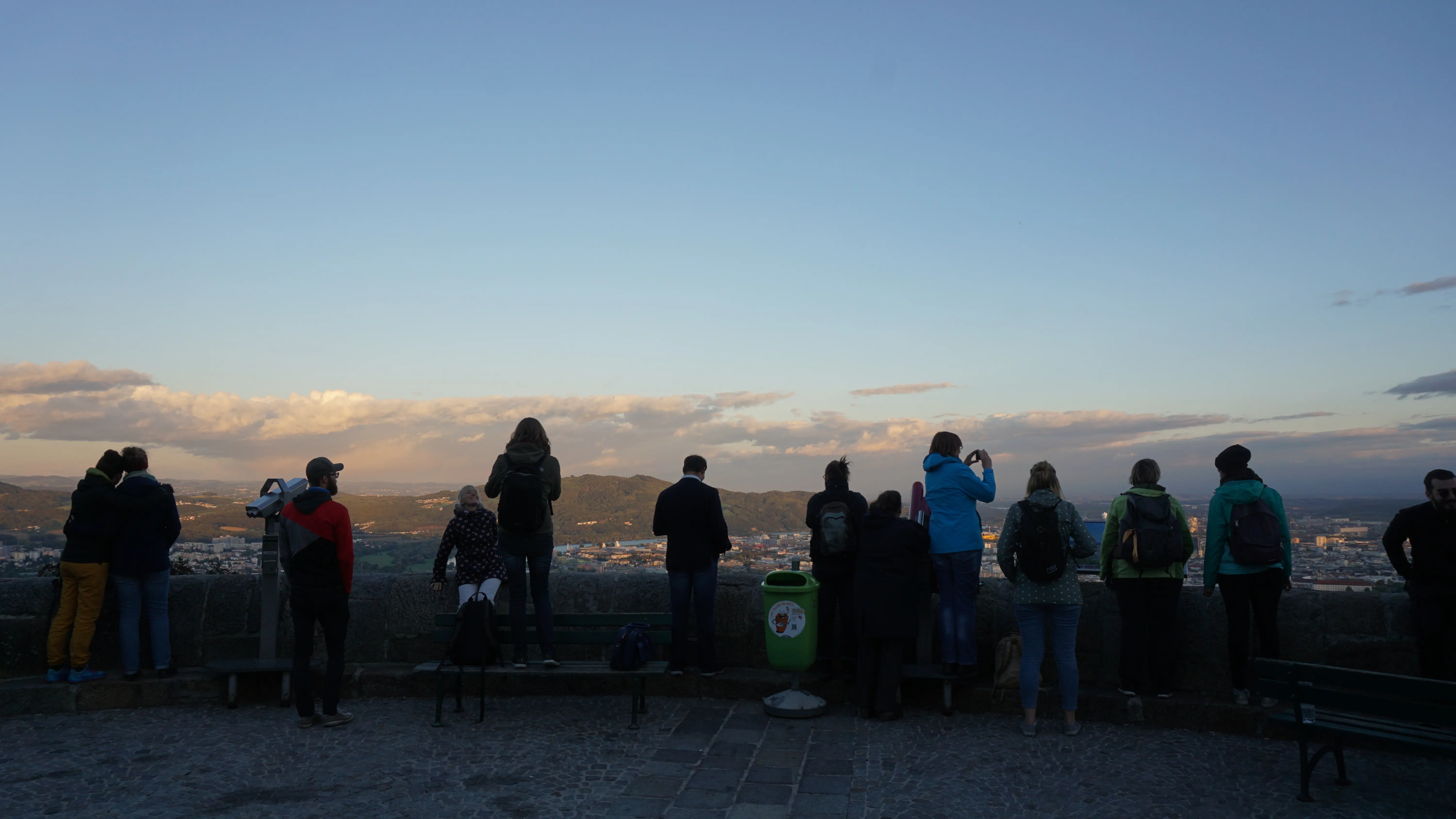 Blick über Linz