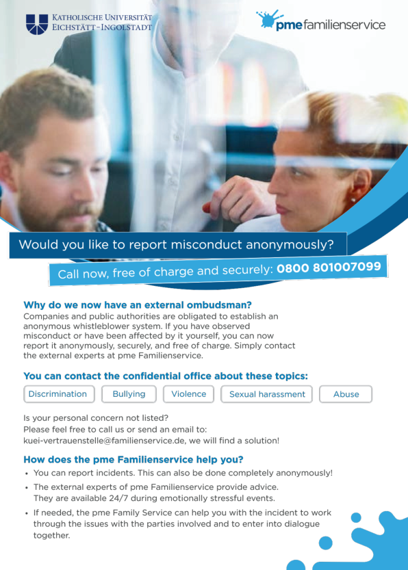 Flyer zur Hilfe im Notfall