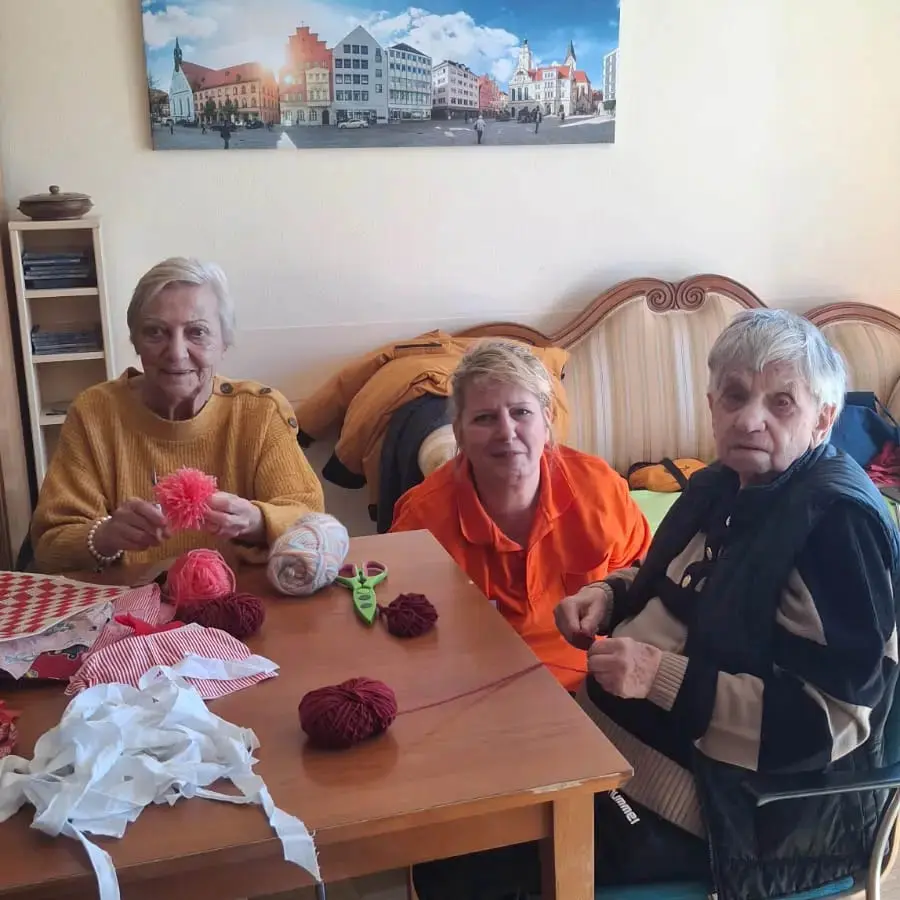 Roter Teppich Partizipation AWO Seniorenheim Ingolstadt