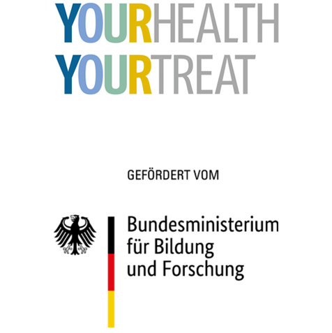 2 Logos: YOURTREAT - BMBF
