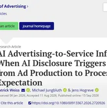 Publication in Journal of Advertising