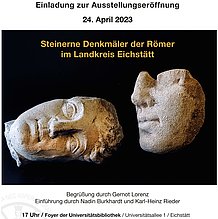 Erööfnung Ausstellung Steinerne Denkmäler im Landkreis Eichstätt