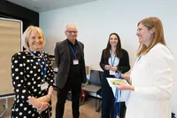 Organisatoren der KickOff-Tagung und Leitungsteam des Projekts: Prof. Dr. Klaudia Schultheis, Prof. Dr. Heiner Böttger und Prof. Dr. Barbara Lenzgeiger (von links)