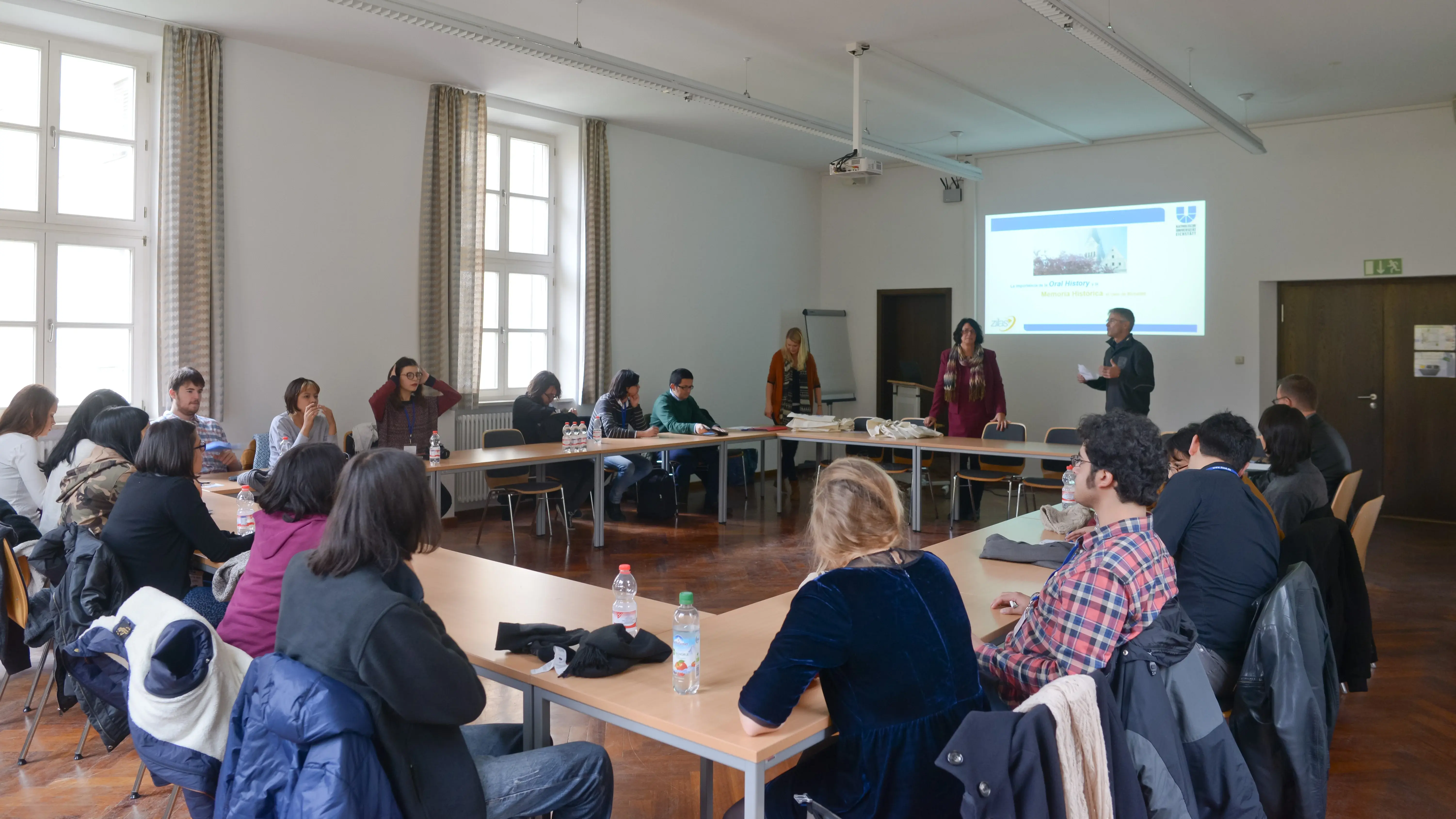 Workshop mit Kolumbianern