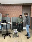 Roboter-Test beim Netzwerktreffen