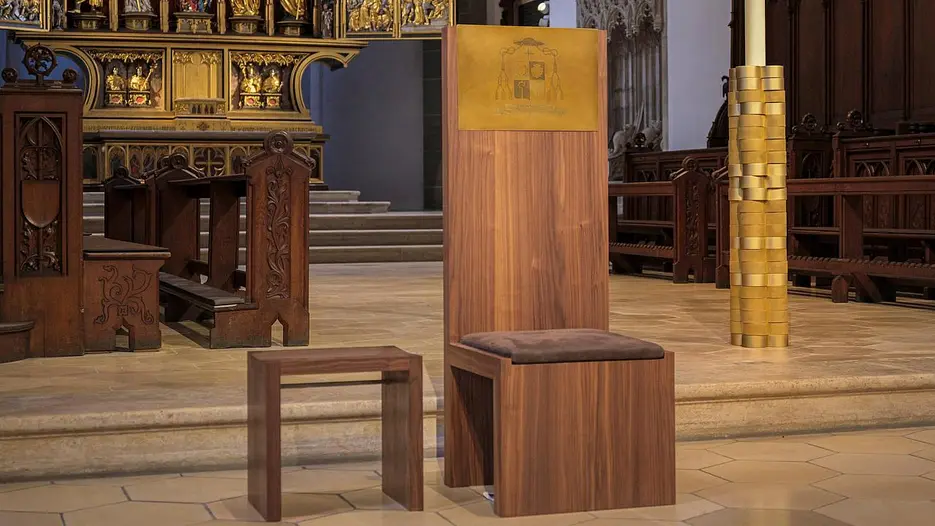 Vakante Kathedra im Dom zu Eichstätt