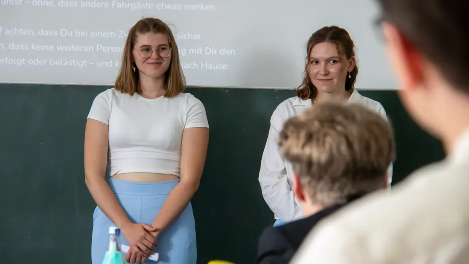 Abschlusspräsentation des Forschungsseminars "Nachhaltige Mobilität" des Studiengangs SBE 