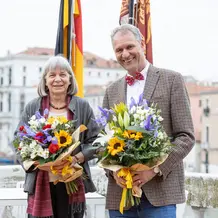 Die Doppelspitze des Studienzentrums: Prof. Dr. Barbara Kuhn und Prof. Dr. Albrecht Cordes