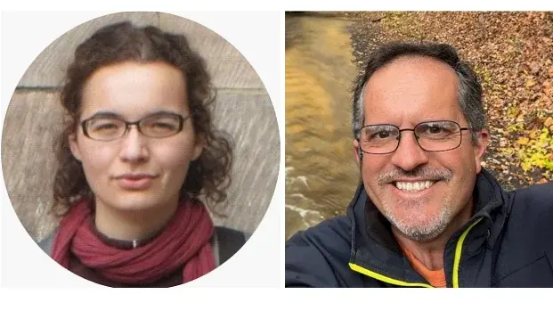 Internationale GastprofessorInnen Anne-Laure Argentin und Stephan Schmidt