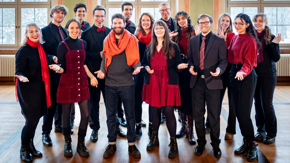 Zu den Ensembles, die beim Weihnachtskonzert der KU auftreten werden, gehört auch die A-Cappella-Gruppe der Universität. Das Benefizkonzert steht heuer ganz im Zeichen von Gospels und Spirituals.