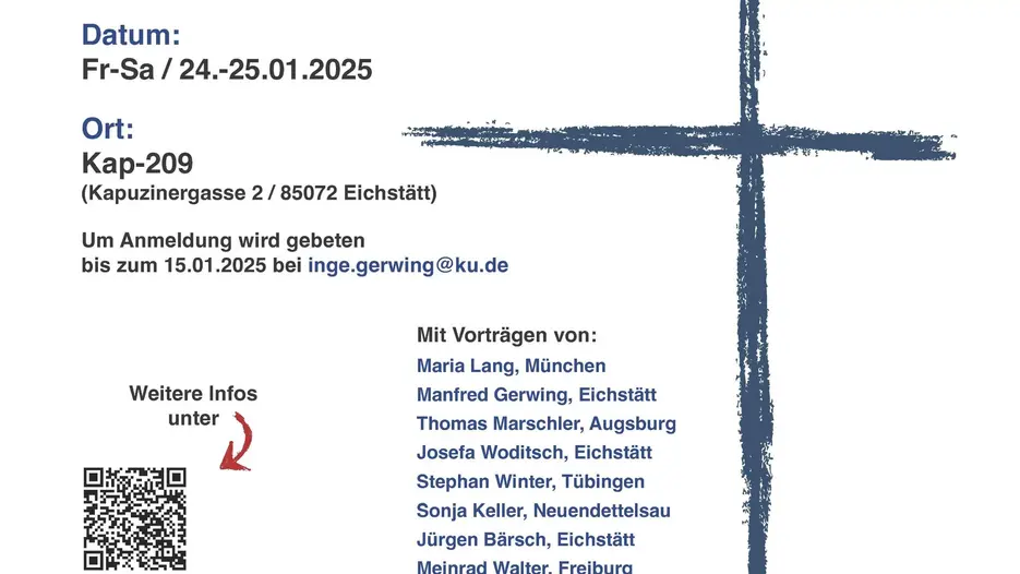 Karfreitag Plakat