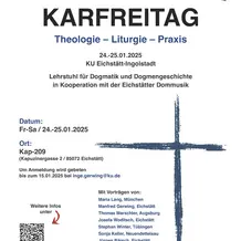 Karfreitag Plakat
