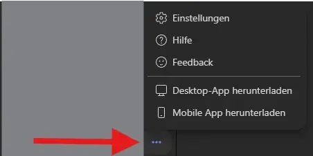 Screenshot der &Uuml;bersicht nach der Anmeldung auf "office.com"