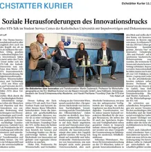 Berichterstattung im Eichst&auml;tter Kurier