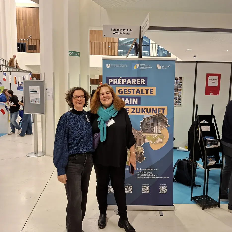 Marta Iglesias Casal und Christina Rüther