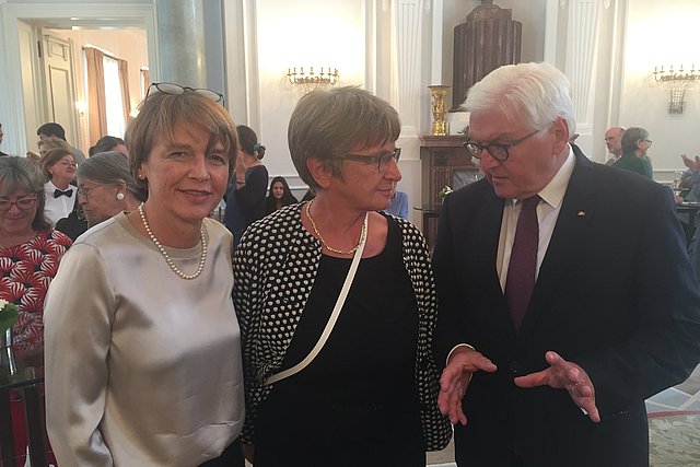Treffen mit Bundespräsident Steinmeier
