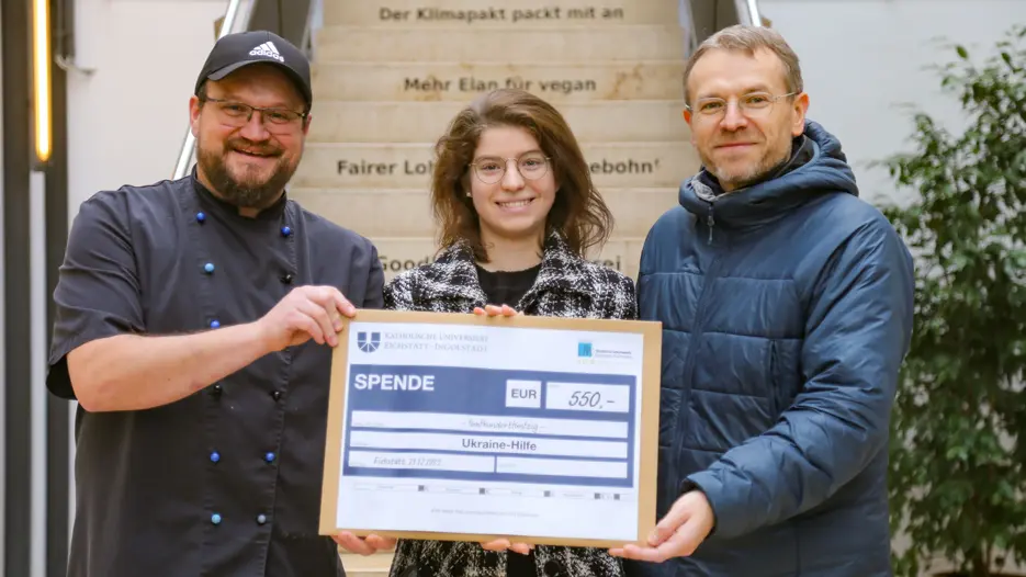 Spendenübergabe