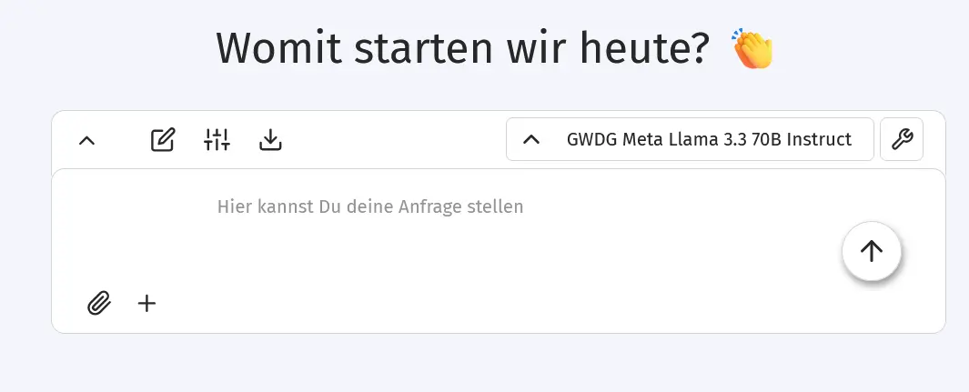 Angeklicktes Eingabefeld