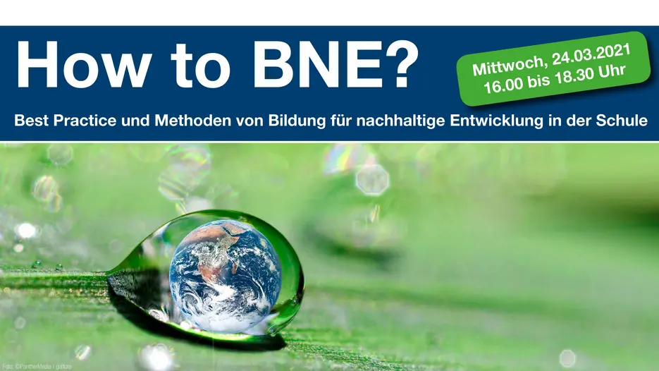 Plakat zur Veranstaltung How to BNE?