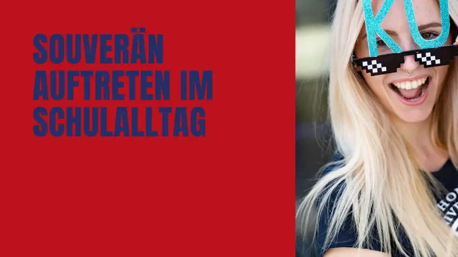 Souverän auftreten